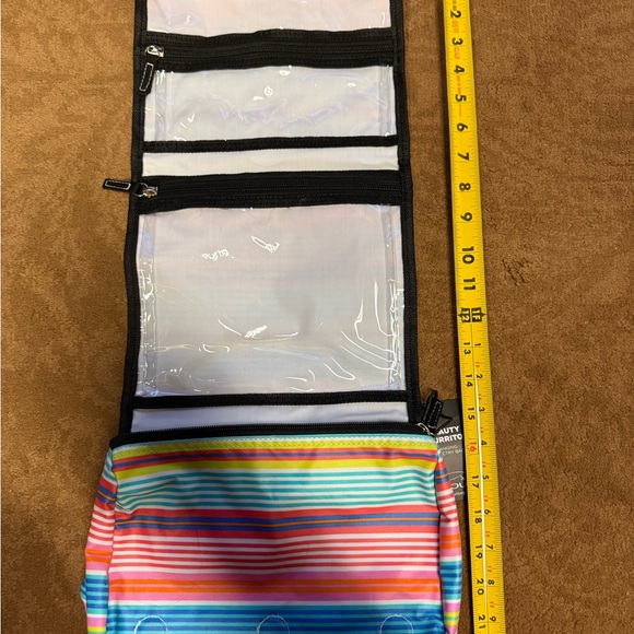 Multicolor Striped toiletry bag - Picture 8 of 8